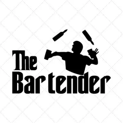 The Bartender SVG PNG EPS DXF AI Download