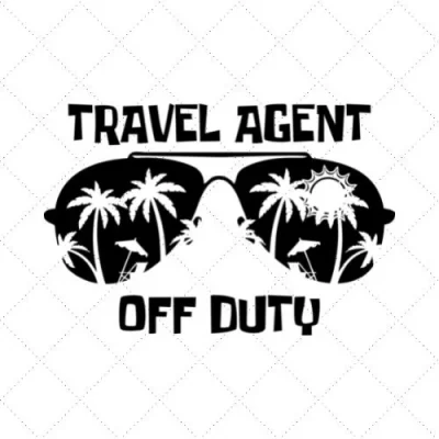 Travel Agent Off Duty SVG PNG EPS DXF AI Download