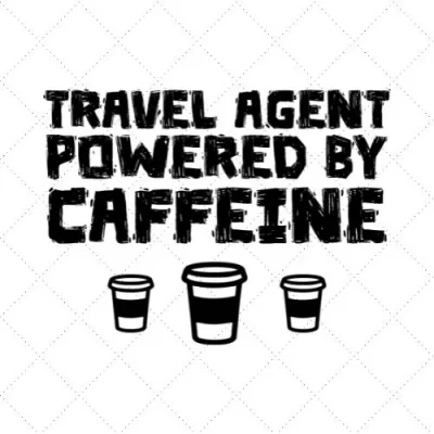 Travel Agent Powered By Caffeine SVG PNG EPS DXF AI Download
