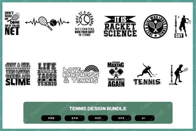 Tennis Design Bundle | Tennis Shirt | Tennis Design | Tennis Mug | Tennis Design Gift | Tennis SVG | Tennis PNG