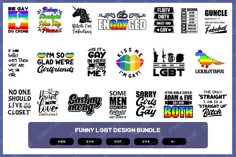 Funny LGBT Design Bundle | Funny LGBT Shirt Design | LGBT Gift Mug