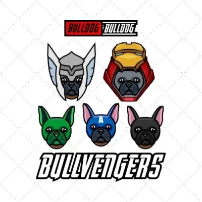 Bullvengers SVG PNG EPS DXF AI Download