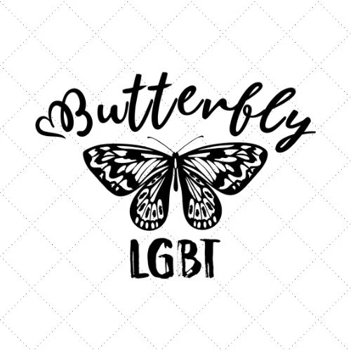 Butterfly LGBT SVG PNG EPS DXF AI Download Butterfly LGBT SVG PNG EPS DXF AI Download