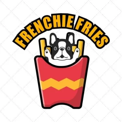 Frenchie Fries SVG PNG EPS DXF AI Download