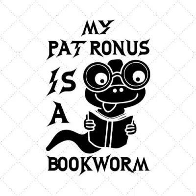 My Patronus Is A Bookworm SVG PNG EPS DXF AI Download