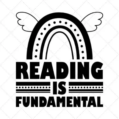 Reading Is Fundamental SVG PNG EPS DXF AI Download