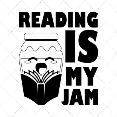 Reading Is My Jam SVG PNG EPS DXF AI Download