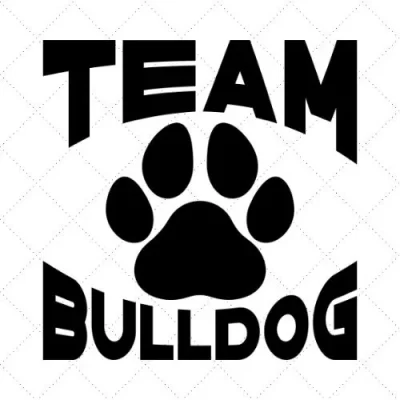 Team Bulldog SVG PNG EPS DXF AI Download