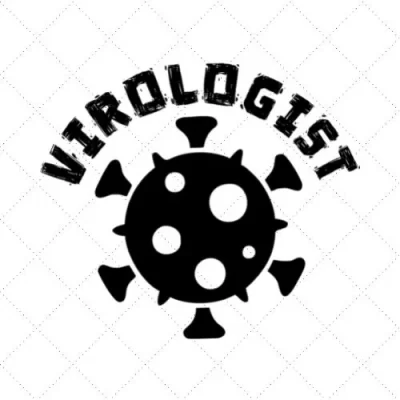 Virologist SVG PNG EPS DXF AI Download