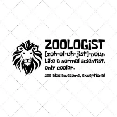 Zoologist Noun SVG PNG EPS DXF AI Download