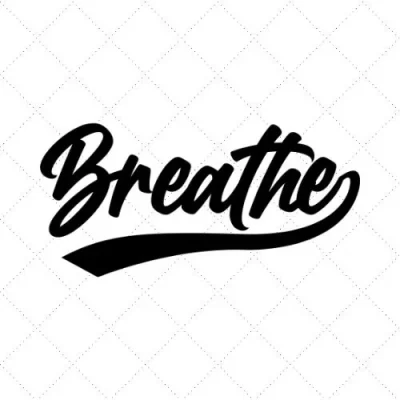 Breathe SVG PNG EPS DXF AI Download