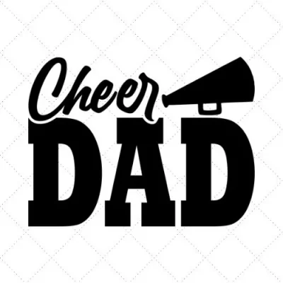 Cheer Dad SVG PNG EPS DXF AI Download