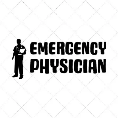 Emergency Physician SVG PNG EPS DXF AI Download
