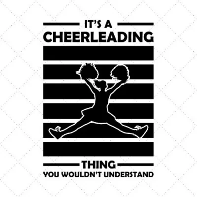 It's A Cheerleading Thing You Wouldn't Understand SVG PNG EPS DXF AI Download