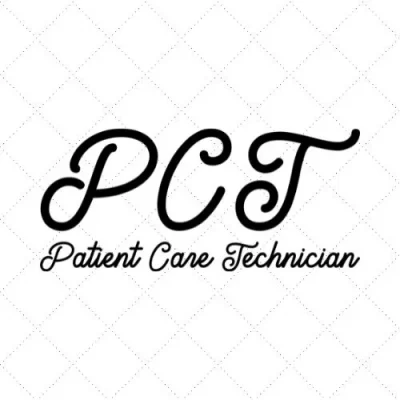 PCT Patient Care Technician SVG PNG EPS DXF AI Download