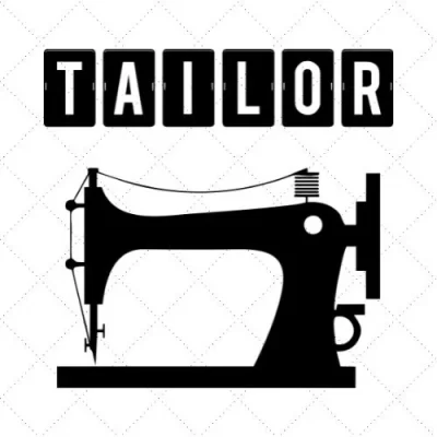 Tailor SVG PNG EPS DXF AI Download