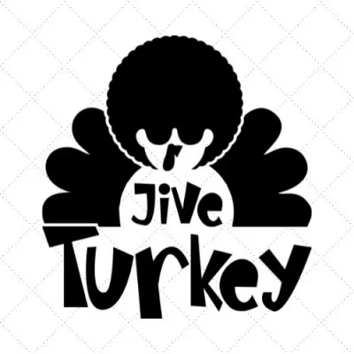 Jive Turkey SVG PNG EPS DXF AI Download