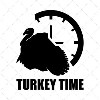 Turkey Time SVG PNG EPS DXF AI Download