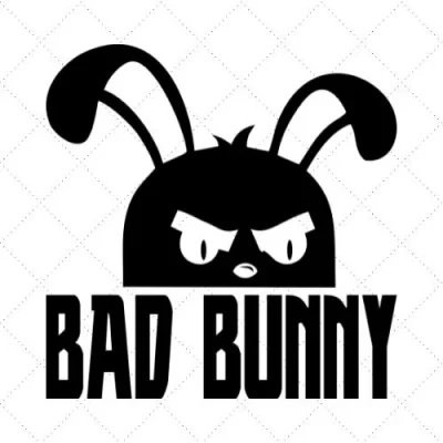 Bad Bunny SVG PNG EPS DXF AI Download
