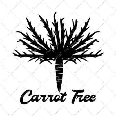 Carrot Tree SVG PNG EPS DXF AI Download