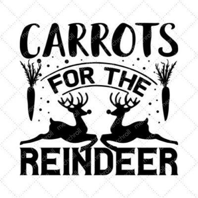 Carrots For The Reindeer SVG PNG EPS DXF AI Download