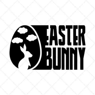 Easter Bunny SVG PNG EPS DXF AI Download