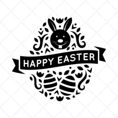 Happy Easter SVG PNG EPS DXF AI Download