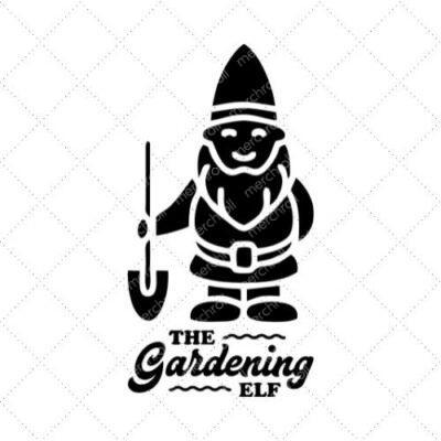 The Gardening Elf SVG PNG EPS DXF AI Download