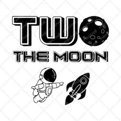 To The Moon SVG PNG EPS DXF AI Download