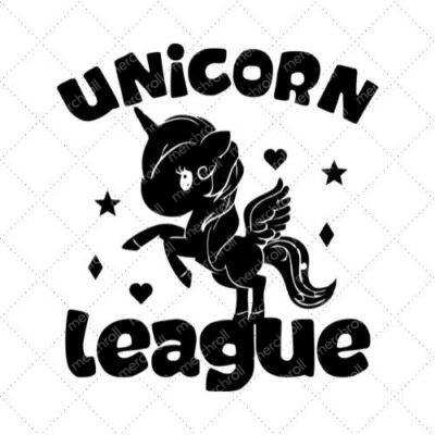 Unicorn League SVG PNG EPS DXF AI Download