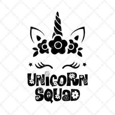 Unicorn Squad SVG PNG EPS DXF AI Download