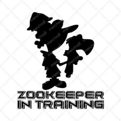 Zookeeper In Traning SVG PNG EPS DXF AI Download
