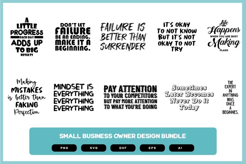 Small Business Owners Design Bundle | Business Owners Shirt Design | Small Business Owner SVG