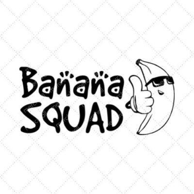 Banana Squad SVG PNG EPS DXF AI Download