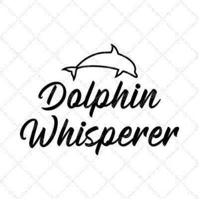 Dolphin Whisperer SVG PNG EPS DXF AI Download