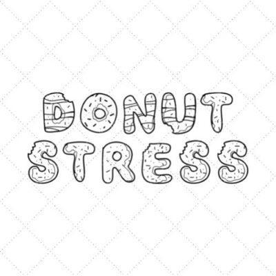 Donut Stress SVG PNG EPS DXF AI Download