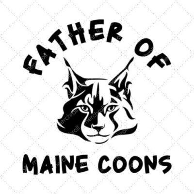 Father Of A Maine Coons SVG PNG EPS DXF AI Download