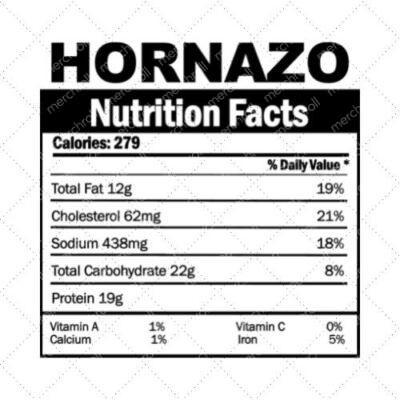 Hornazo Nutrition Facts SVG PNG EPS DXF AI Download