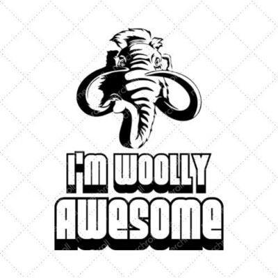 I'm Woolly Awesome SVG PNG EPS DXF AI Download