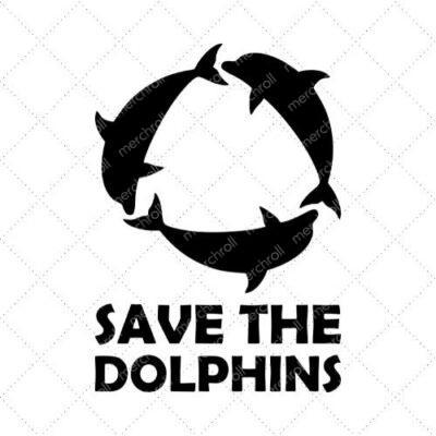 Save The Dolphins SVG PNG EPS DXF AI Download