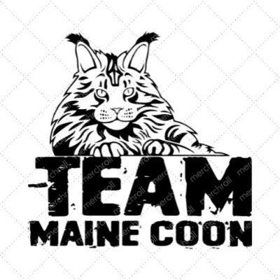 Team Maine Coon SVG PNG EPS DXF AI Download