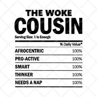 The Woke Cousin SVG PNG EPS DXF AI Download