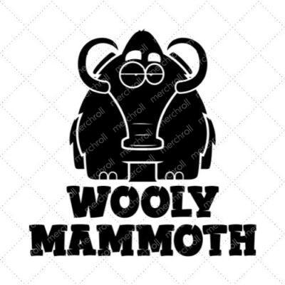 Wooly Mammoth SVG PNG EPS DXF AI Donwload