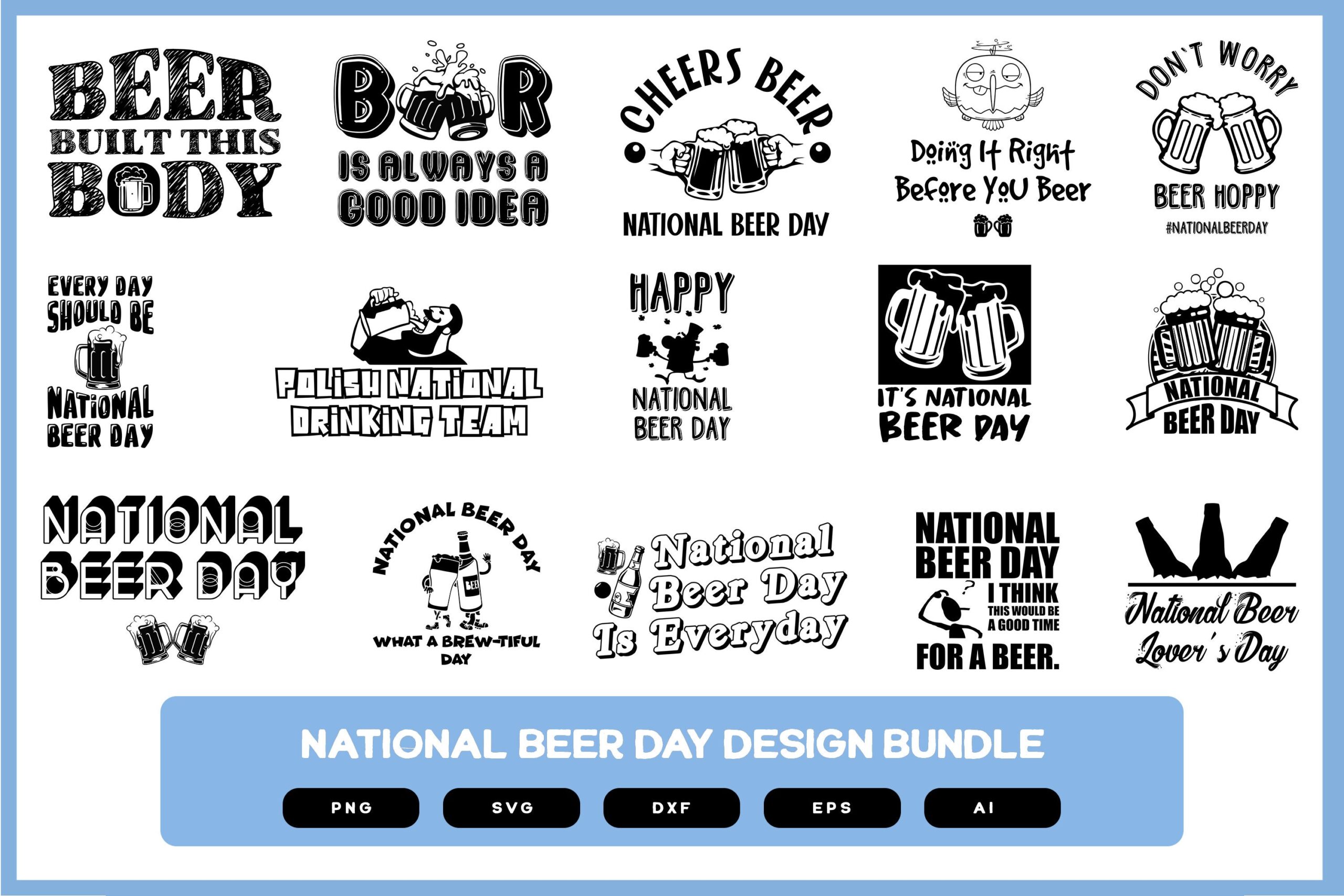 National Beer Day Design Bundle | Beer Day | Beer Day SVG | Beer Day PNG | Beer Day EPS | National Beer Day National Beer Day Design Bundle | Beer Day | Beer Day SVG | Beer Day PNG | Beer Day EPS | National Beer Day