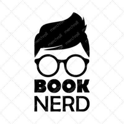 Book Nerd SVG PNG EPS DXF AI Download