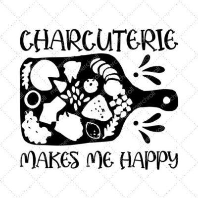 Charcuterie Makes Me Happy SVG PNG EPS DXF AI Download