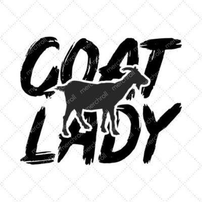 Goat Lady SVG PNG EPS DXF AI Download