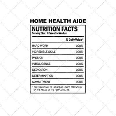 Home Health Aide Essentian Worker SVG PNG EPS DXF AI Download