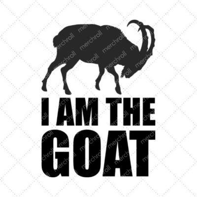 I Am The Goat SVG PNG EPS DXF AI Download