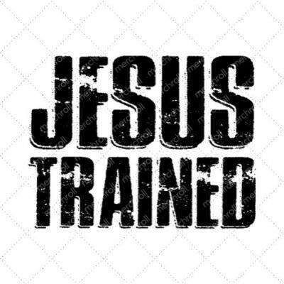 Jesus Trained SVG PNG EPS DXF AI Download